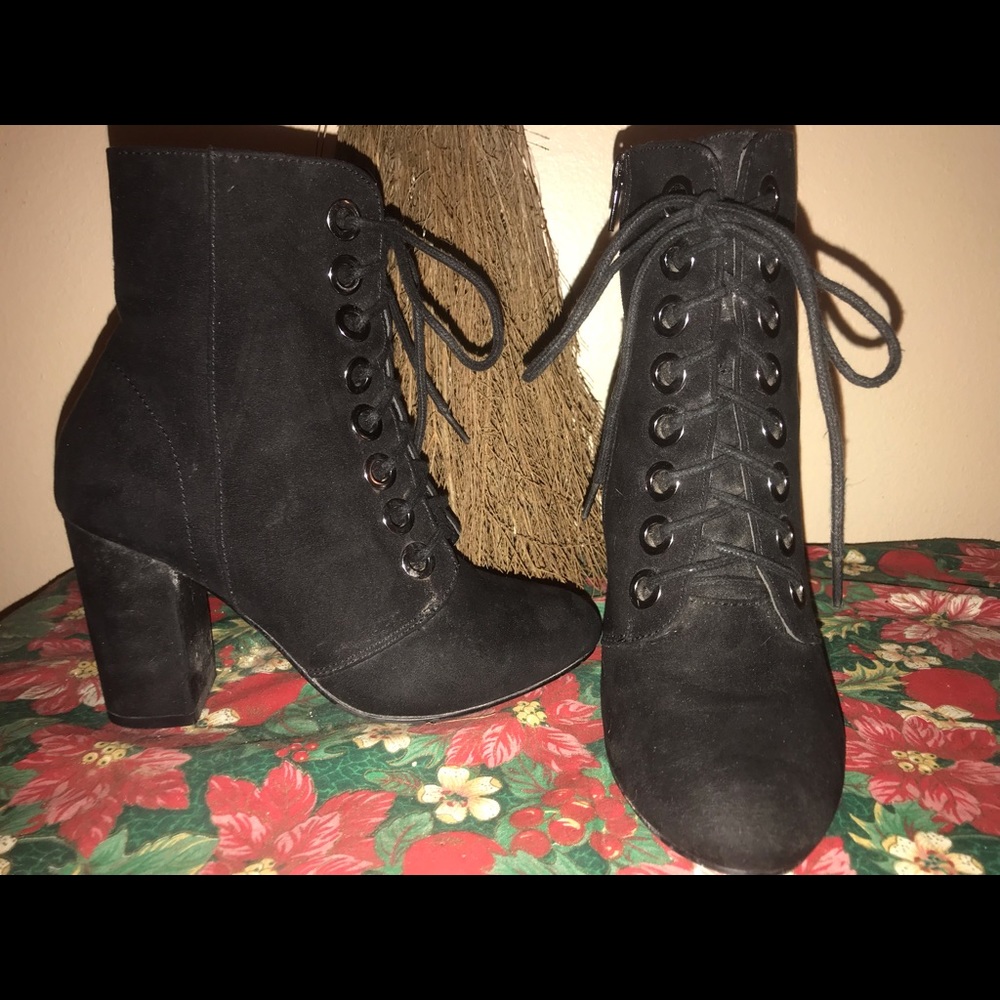 Black Witchy Boots *vegan friendly*